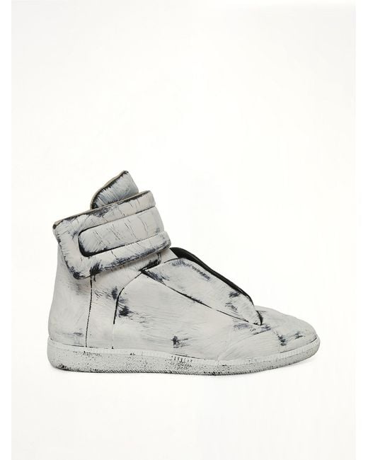 Maison Margiela White Future Mid-Top Sneaker for men
