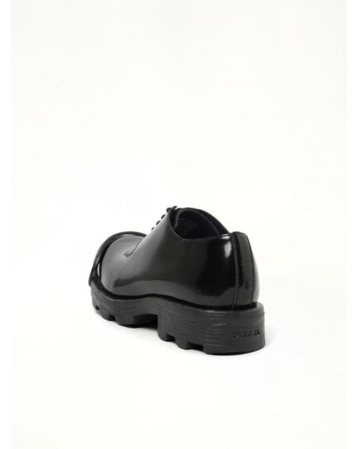 DIESEL Black D-Hammer Derby for men