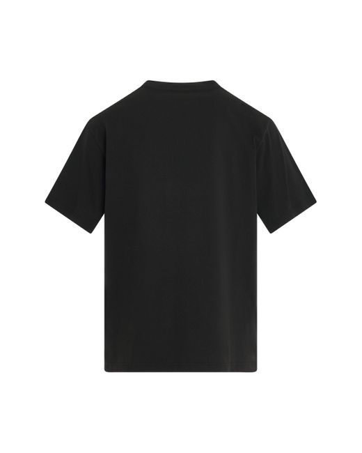 KENZO Black 'Drawn Varsity Oversize T-Shirt, Short Sleeves, , 100% Cotton, Size: Small for men