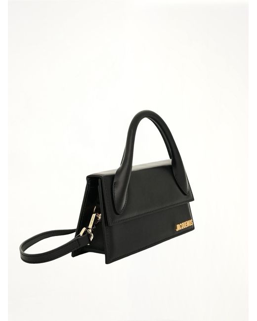 Jacquemus White Le Chiquito Long Leather Bag
