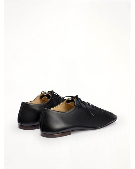 Lemaire Black Souris Flat Classic Derbies