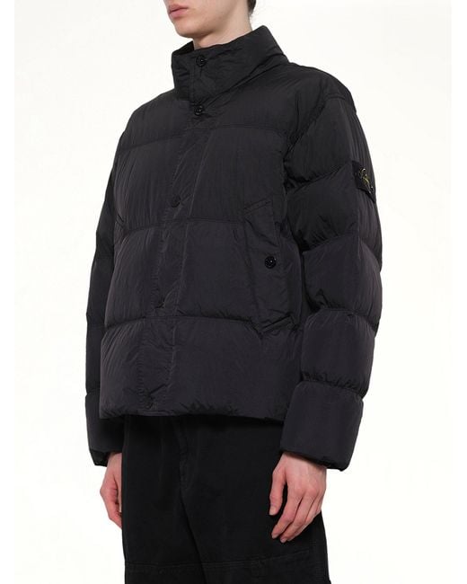Stone Island Blue 4100109 Bomber for men