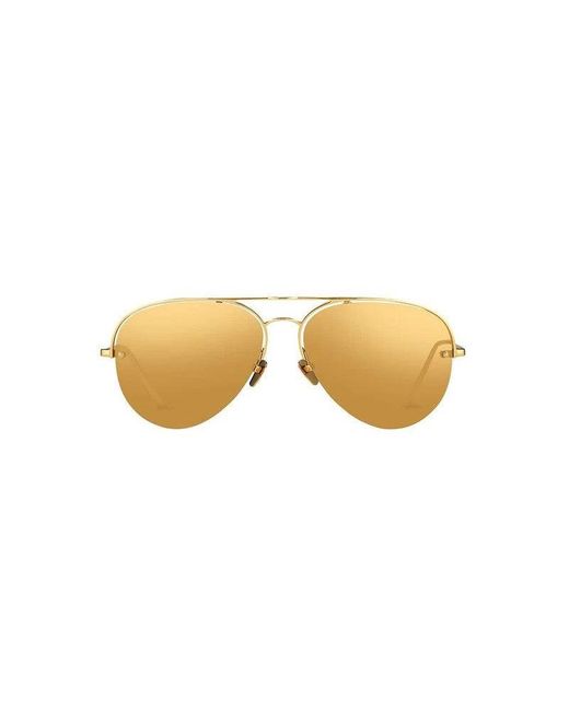 Linda Farrow Yellow Lfl543C1Sun Sunglasses