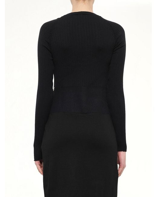 Neil Barrett Black Woven Dress