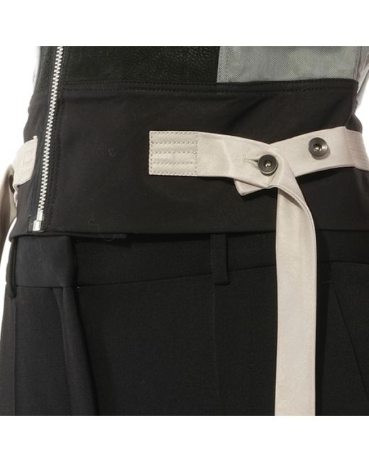 Rick Owens Black Nymph Biker Leather, , 100% Leather