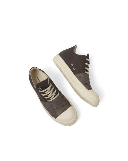Rick Owens Hustler Low Sneaks Sneakers, 100% Cotton for Men