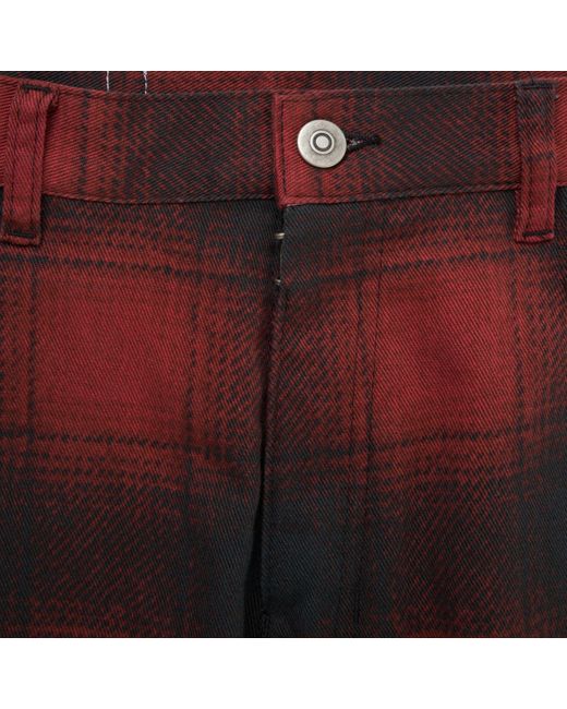Maison Margiela Multicolor X Pendleton Checked Pants, /, 100% Cotton for men