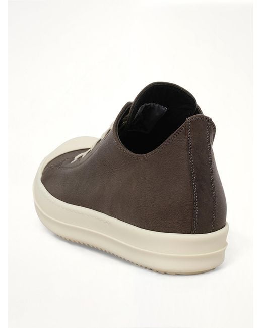 Rick Owens Black Low Sneaks for men