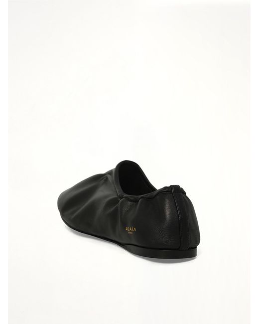 Alaïa White Supple Slippers