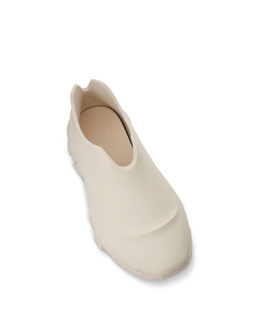 Givenchy White Monumental Mallow Low Sneaker With Glow for men