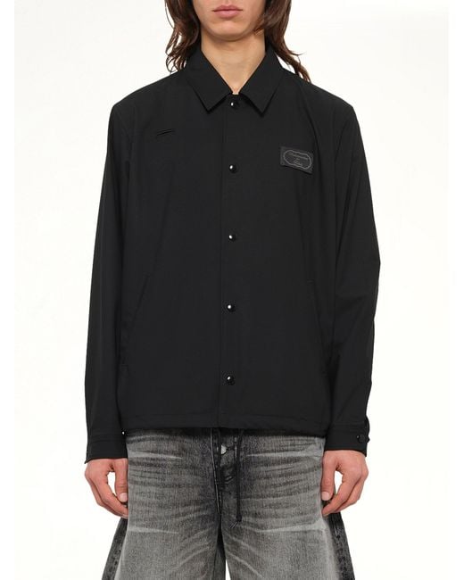 Undercover Black Ism For Rebels Coach Jacket for men