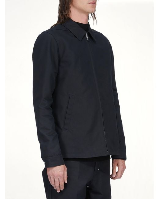 Rick Owens Blue Brad Jacket for men