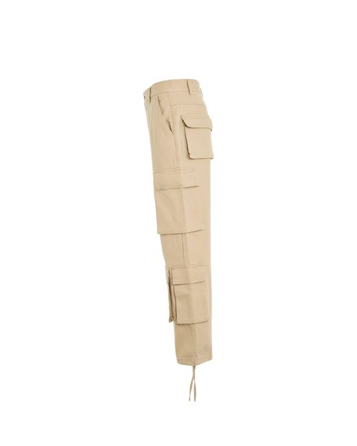 Represent Natural Baggy Cargo Pants, , 100% Cotton, Size: Medium for men