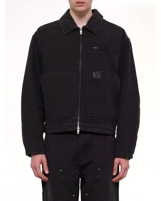 Represent Black Worker Jacket for men