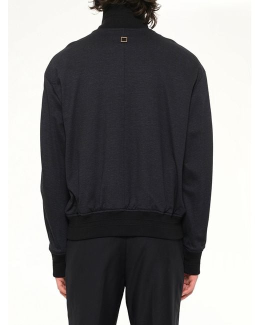 Wooyoungmi Blue Track Jacket for men