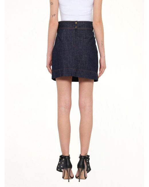 KENZO Blue Skirt
