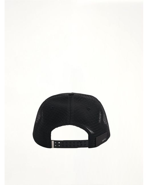 Amiri 3 Stars Trucker Hat In Black for men