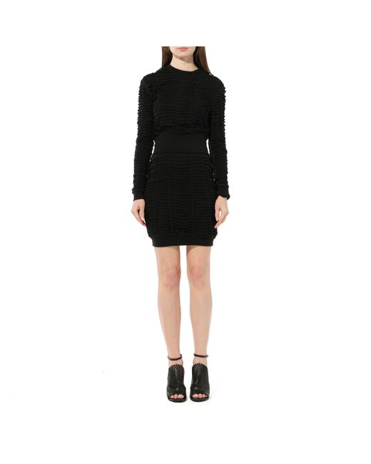 Balmain Black Knit Dress