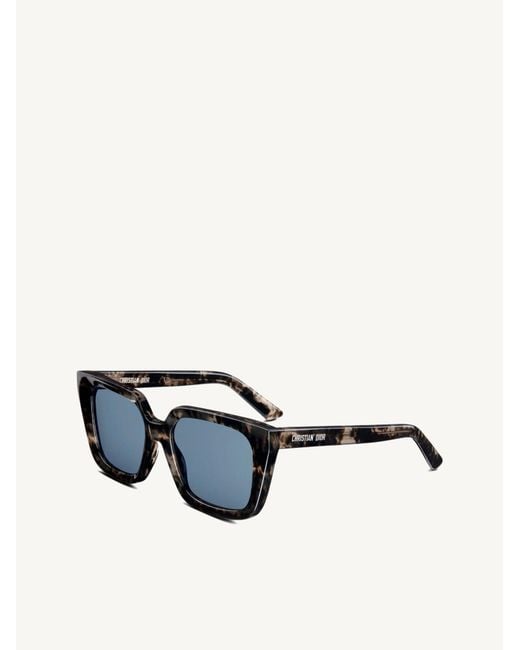 Dior White Midnight S1I 29C0 Square Sunglasses