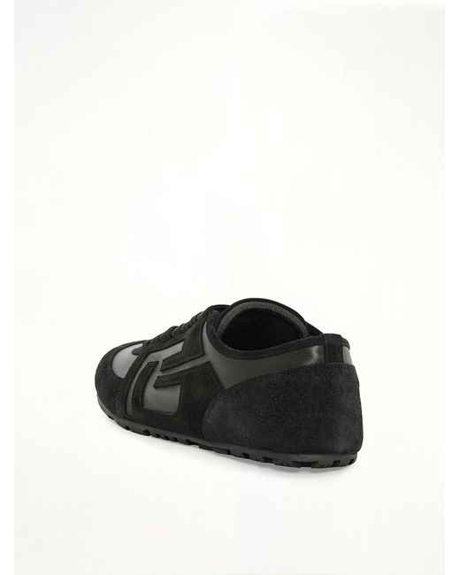 Balmain Black Racer 45 Sneaker for men