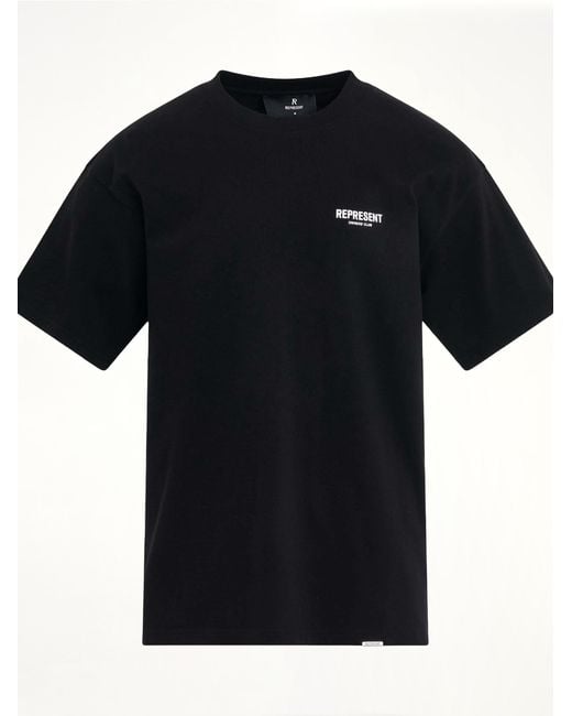 Represent Black New Owners Club T-Shirt for men