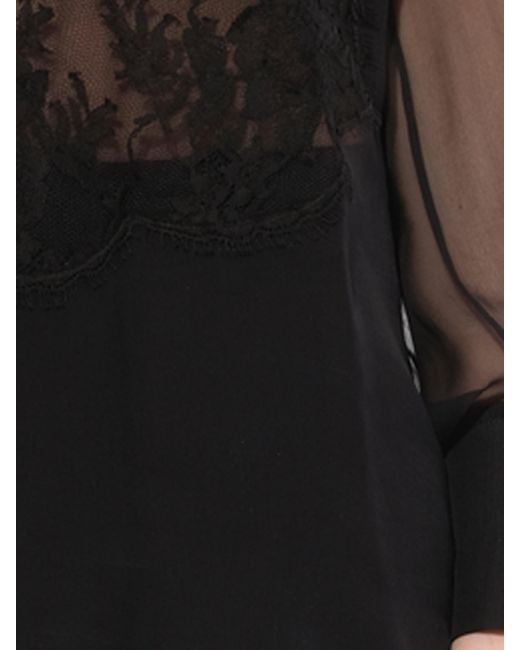 Givenchy Black Podium Blouse
