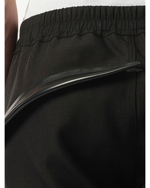 Rick Owens Black Mastodon Megacargo Pants, 100% Cotton for men