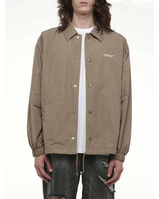 Undercover Natural Coach Jacket, 100% Polyester for men