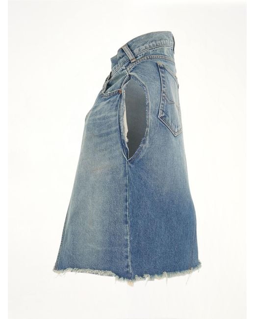 Balenciaga Blue Pants Top, 100% Cotton