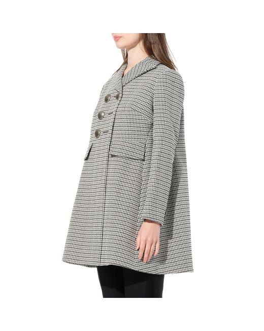 Alexander McQueen Gray Cappotto Coat