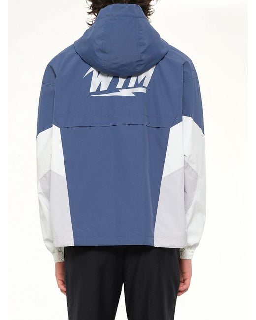 Wooyoungmi Blue Track Jacket for men