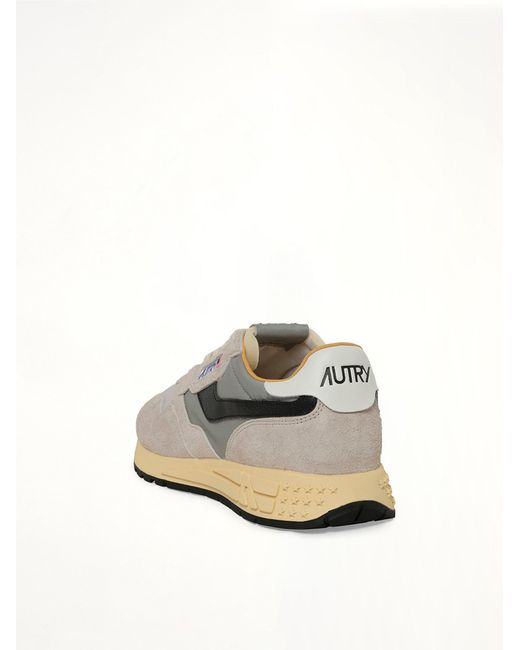 Autry White Reelwind Low Top Sneaker for men