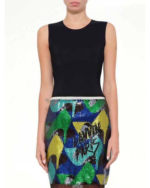 Lanvin Blue Skirt