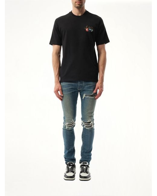 Amiri Black Pool Cue T-Shirt for men
