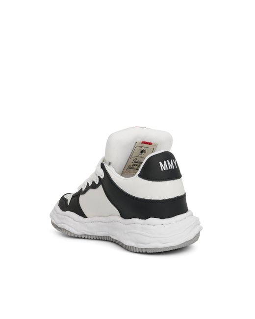 Maison Mihara Yasuhiro White Wayne Og Puffer Low Top Sneakers, /, 100% Calf Leather for men