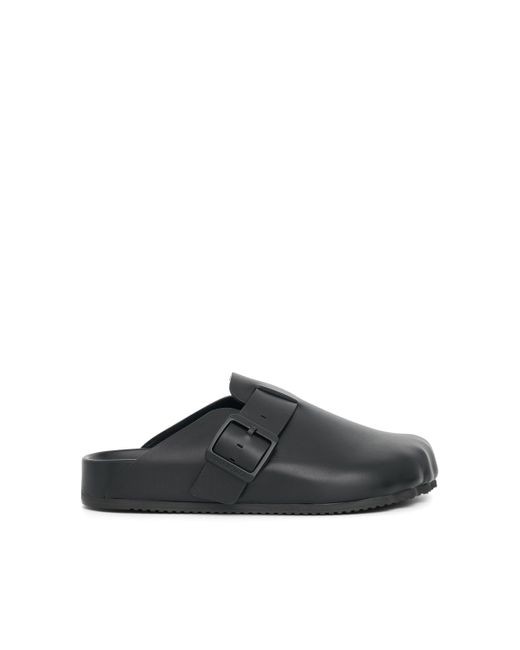 Balenciaga Black Sunday Mule Sandals, , 100% Bovine Leather