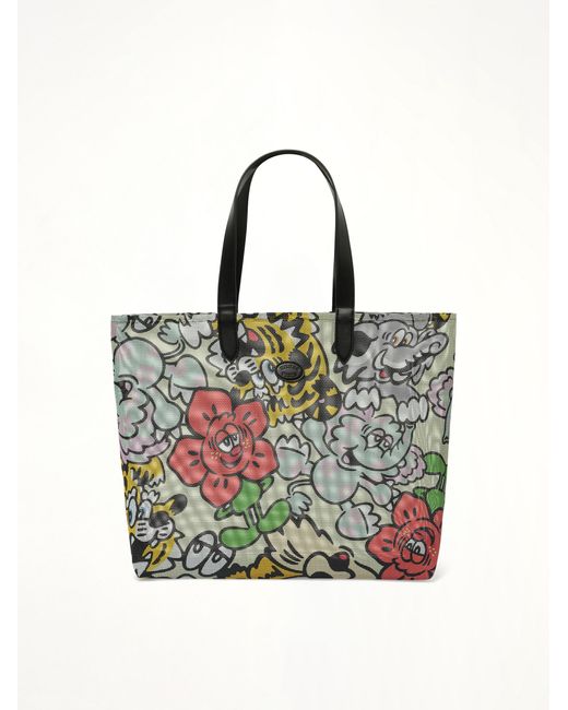 KENZO Multicolor Large Verdy Collection Tote Bag, 100% Polyester for men