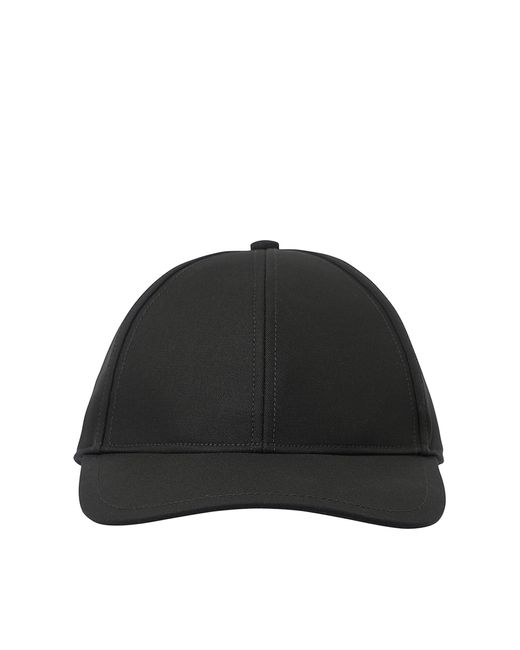 Sacai Black Back Drawstring Cap, 100% Cotton for men