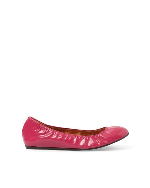 Lanvin Pink Ballet Flat