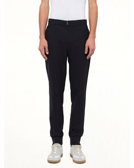 Wooyoungmi Black Classic Pants for men