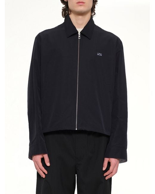Loewe Blue Zip-Up Jacket for men