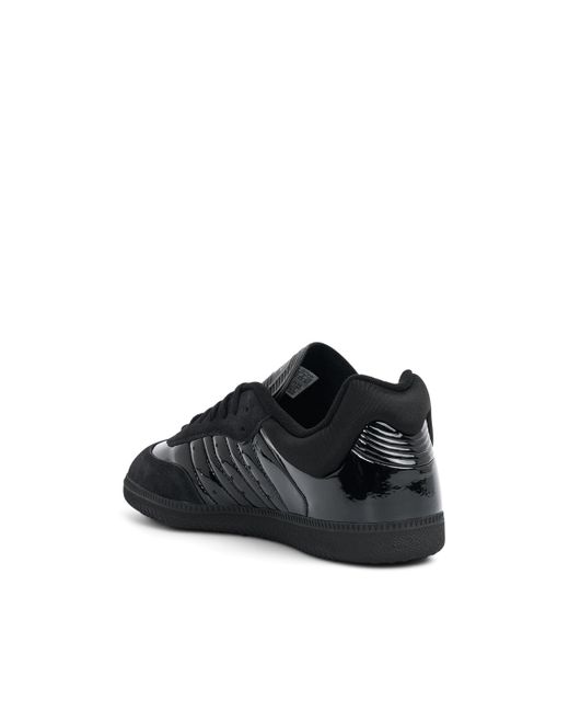 Y-3 Black X Dingyunzhang Samba Sneakers, , 100% Rubber for men