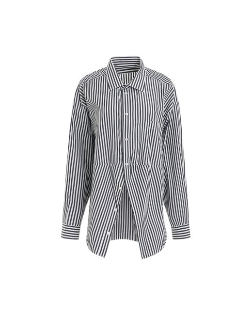 Balenciaga Gray Swing Shirt, Long Sleeves, /, 100% Cotton