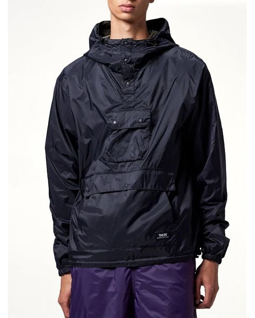 Taion Blue Non Down Mountain Reversible Anorak for men