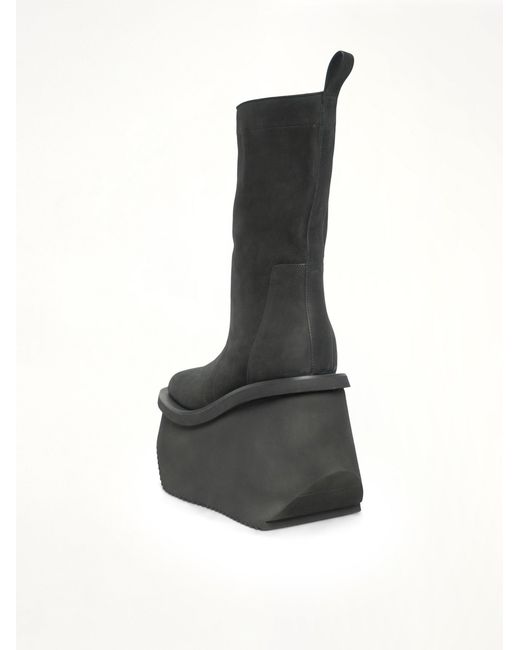 Rick Owens Black Factory Boots for men