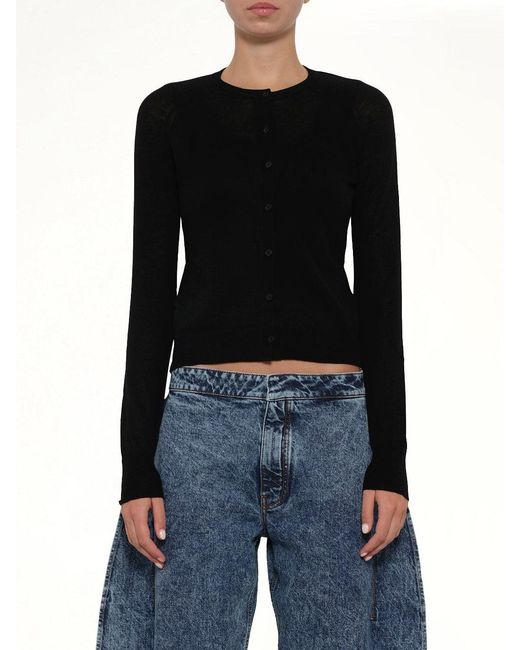 Alaïa Black Layer Cardigan