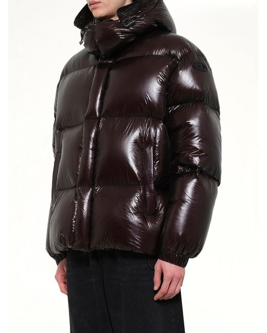 DIESEL Black W-Rolfys-Wrd-Bkcp Puffer Jacket for men
