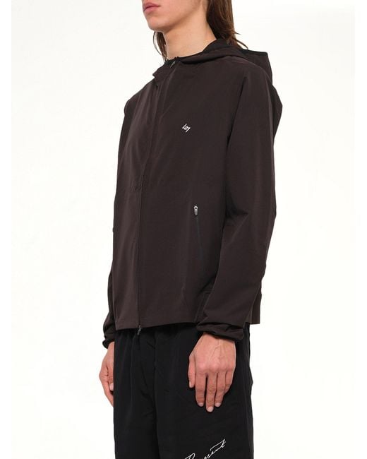 Represent Black 247 Bonded Running Jacket for men