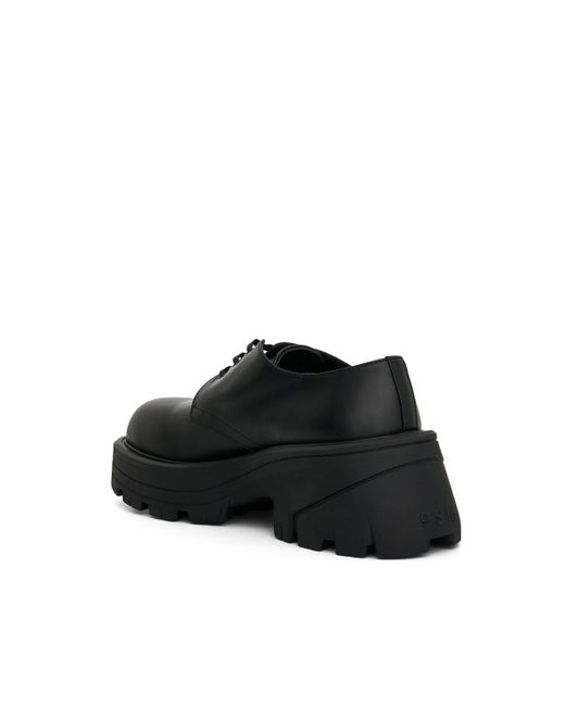 1017 ALYX 9SM Black Combat Derby Shoes, , 100% Calf Leather for men