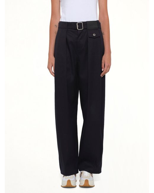 Loewe Black Belted Trouser Af